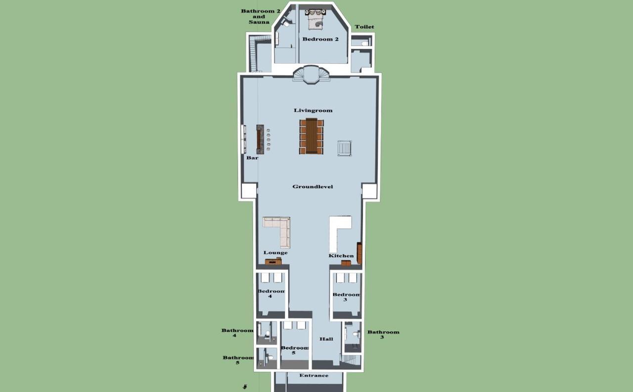 Church Conversion For A Unique Stay And Experience Rinsumageest Luaran gambar